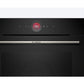 Horno Bosch Serie 8 HBG7741B1, 71 L, Pirolítico, A+, AirFry, Pantalla táctil TFT, Negro
