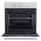 Horno OK OBO 311-1 A, Multifunción Integrable, 70 L, Esmalte Fácil de Limpiar, Inox