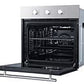 Horno OK OBO 311-1 A, Multifunción Integrable, 70 L, Esmalte Fácil de Limpiar, Inox