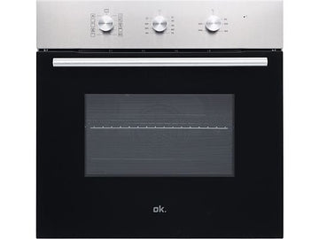 Horno OK OBO 311-1 A, Multifunción Integrable, 70 L, Esmalte Fácil de Limpiar, Inox