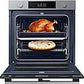 Horno Samsung NV7B4530ZAS/U1 Dual Cook Flex, 76 L, Multifunción, Pirolítico, A+, WiFi, Inox