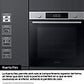 Horno Samsung NV7B4530ZAS/U1 Dual Cook Flex, 76 L, Multifunción, Pirolítico, A+, WiFi, Inox