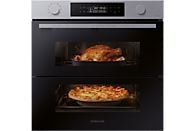 Horno Samsung NV7B4530ZAS/U1 Dual Cook Flex, 76 L, Multifunción, Pirolítico, A+, WiFi, Inox