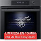 Horno integrable LG WS7D7631WB, 76 L, Pirolítico, Multifunción, Acero negro mate