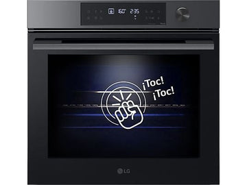 Horno integrable LG WS7D7631WB, 76 L, Pirolítico, Multifunción, Acero negro mate