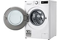 Lavadora LG F2WR5S09A0W de 9 kg, Fondo Súper Reducido, Clase A, Blanco