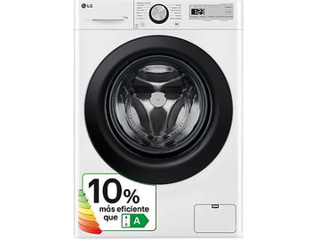 Lavadora LG F4WR5011A6F, 11 kg, Clase A/A, Blanco