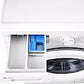 Lavadora LG F4X1008NWH, 8 kg, 1400 rpm, Clase A, Blanco Marfil