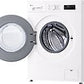 Lavadora LG F4X1008NWH, 8 kg, 1400 rpm, Clase A, Blanco Marfil