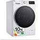 Lavadora LG Serie 550 (F4WR5510A0W), 10 kg, Clase A/A, Autodosificación, Blanco
