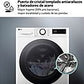 Lavadora LG Serie 600 (F4WR6010A0W), 10 kg, Clase A/A, Blanco