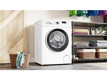 Lavadora Bosch Serie 2 WGE03200ES, 8 kg, 1200 rpm, Clase A, Blanco