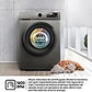 Lavadora Hisense WF1Q8041BT de 8 kg, Eficiencia A-20%, Gris - Electrodomésticos Idea SL