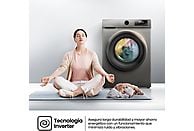 Lavadora Hisense WF1Q8041BT de 8 kg, Eficiencia A-20%, Gris