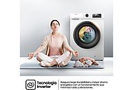 Lavadora Hisense WF1Q8041BW, 8 kg, 1400 rpm, Clase A, Blanco