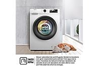 Lavadora Hisense WF1Q8041BW, 8 kg, 1400 rpm, Clase A, Blanco
