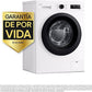 Lavadora LG F4X1009NWK de 9 kg, 1400 rpm, Clase A, Blanco Marfil - Electrodomésticos Idea SL
