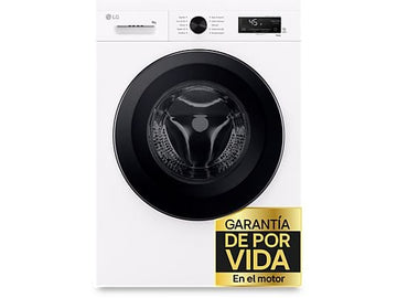 Lavadora LG F4X1009NWK de 9 kg, 1400 rpm, Clase A, Blanco Marfil - Electrodomésticos Idea SL