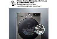 Lavadora LG Serie 700 F4WR7009AGS, 9 kg, Clase A, Inox Antihuellas