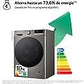 Lavadora LG Serie 700 F4WR7009AGS, 9 kg, Clase A, Inox Antihuellas - Electrodomésticos Idea SL