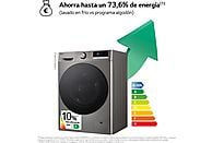 Lavadora LG Serie 700 F4WR7009AGS, 9 kg, Clase A, Inox Antihuellas