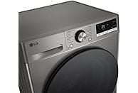 Lavadora LG Serie 700 F4WR7009AGS, 9 kg, Clase A, Inox Antihuellas