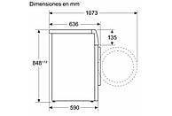 Lavadora Siemens iQ500 WG44G2ZAES, 9 kg, 1400 rpm, Clase A, Blanco