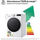 Lavadora secadora LG F2DR5S09A1W, 9/5 kg, 1400 rpm, Blanco - Electrodomésticos Idea SL