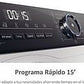 Lavadora Haier I-Pro Series 3 (HW90-BP14939-S), 9 kg, Clase A, Blanco
