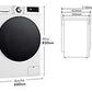 Lavadora LG Serie 700 (F4WR7010AGW), 10 kg, Clase A/A, Blanco