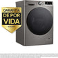 Lavadora LG Serie 700 (F4WR7010AGS), 10 kg, Clase A/A, Inox Antihuellas