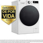 Lavadora LG Serie 700 (F4WR7010AGW), 10 kg, Clase A/A, Blanco