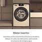 Lavadora Haier I-Pro Series 1 (HW80-BP14929A-S), 8 kg, Clase A, Blanco