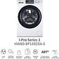 Lavadora Haier I-Pro Series 1 (HW80-BP14929A-S), 8 kg, Clase A, Blanco