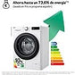 Lavadora LG F4WR5009A6W, 9 kg, Clase A/A, Blanco