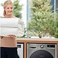 Lavadora LG Serie 700 (F4WR7010AGS), 10 kg, Clase A/A, Inox Antihuellas