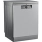 Lavavajillas Beko BDFN26640XC, 16 servicios, 6 programas, Clase C, Inox