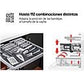 Lavavajillas LG DF587HVS – 10 servicios, 10 programas, 60 cm, Lavado a vapor, Acero antihuellas, Clase A