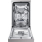 Lavavajillas Samsung DW50R4070FS/EC, 10 servicios, 6 programas, 44.9 cm, Inox