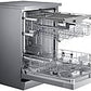 Lavavajillas Samsung DW60M6050FS, 14 servicios, 7 programas, 59.8 cm, Inox