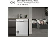 Lavavajillas LG DF243FWS de 60 cm, 14 servicios, Clase D, Blanco