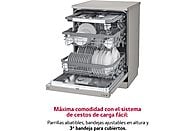 Lavavajillas LG DF365FPS, 14 servicios, Clase B, Inox Antihuellas
