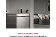 Lavavajillas LG DF365FPS, 14 servicios, Clase B, Inox Antihuellas