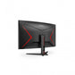 Monitor Gaming Curvo AOC C32G2ZE, 31.5", Full HD, 240Hz, 1ms