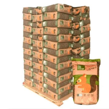 Palet de Pellets NATURPELLET | 70 Sacos, Doble Certificación ENplus A1 y DINplus