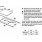 Placa de Inducción Bosch PUJ631BB5E, 3 Zonas, 60 cm, Negra - Electrodomésticos Idea SL