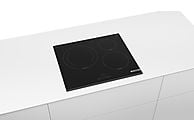 Placa de Inducción Bosch PUJ631BB5E, 3 Zonas, 60 cm, Negra