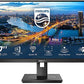 Monitor Philips 275B1/00, 27", QHD, 4 ms, 75 Hz, IPS, Negro