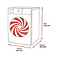 Secadora con bomba de calor Bosch Serie 4 WTR83200ES, 8 kg, A++, Blanco