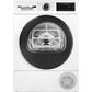 Secadora con bomba de calor Bosch Serie 6 (WQG245D0ES), 9 kg, A+++, Blanco
